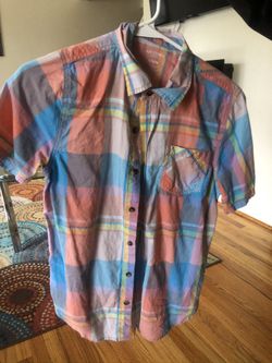 Boys button up shirt size 14/16