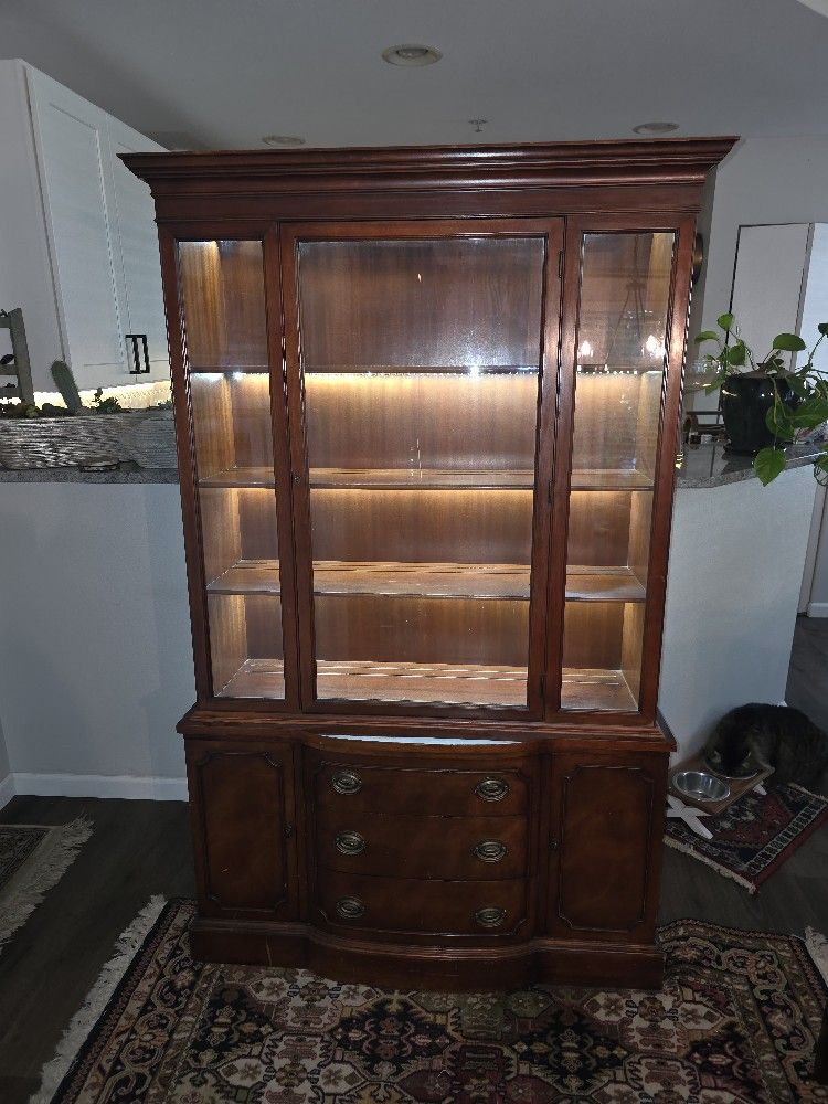 Beautiful Antique China Cabinet
