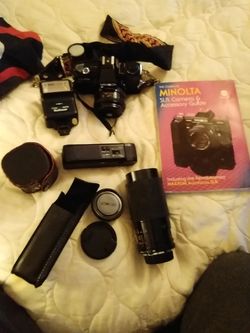 Minolta X-7A Complete Set