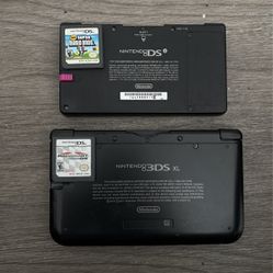 Nintendo 3DS XL & Nintendo Ds (Both black) For Sale Together!!