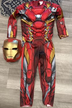 Marvel Iron Man Kids Costume Size Small