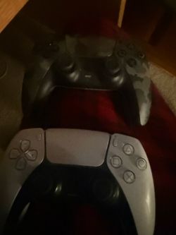 two ps5 controllers