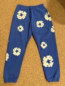 Denim Tears Blue Sweats Size Medium Brand New