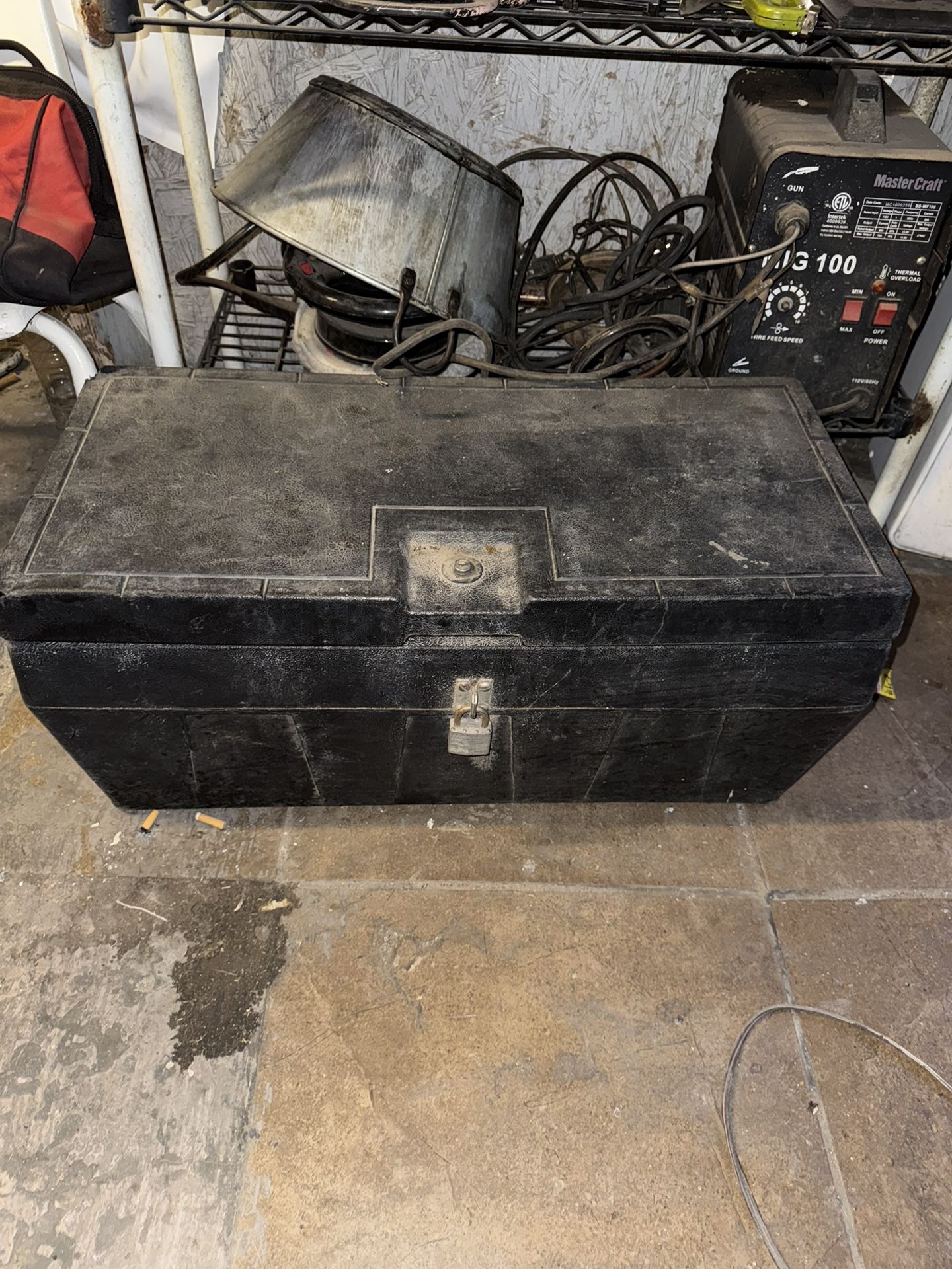 Toll Box With Tools