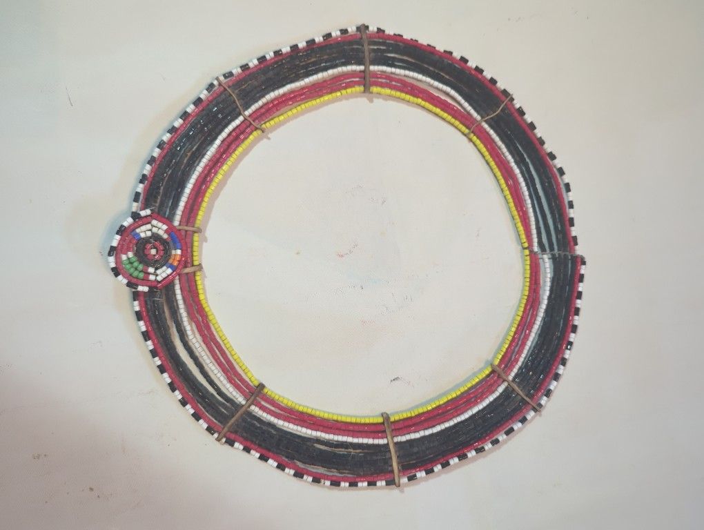 Beaded Art of The Maasai People east African countries of Kenya and Tanzania
