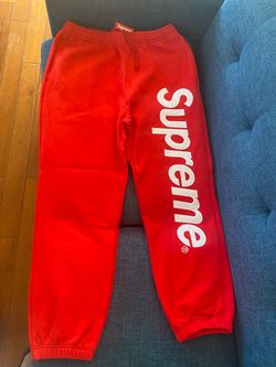 🔥 Supreme Red Sweatpants 🔴