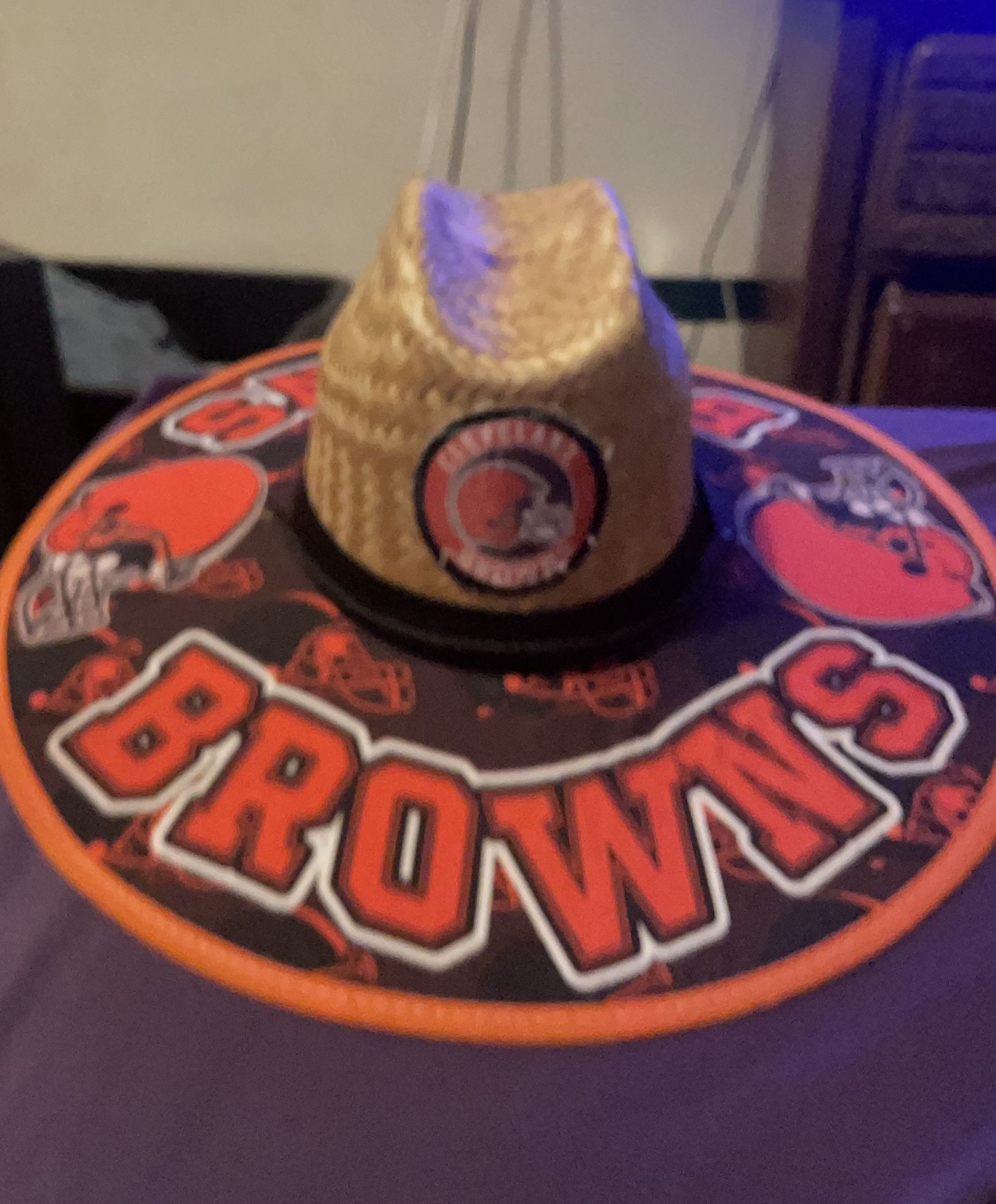 Cleveland Browns Straw Hat