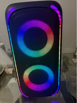 Wireless party Bluetooth speaker with  led lighting