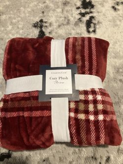 Charter Club Cozy Plush Throw 50x70