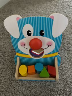 Melissa & Doug First Play Spin And Feed Shape Sorter