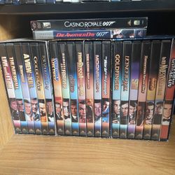 James Bond 007 DVDs 3sets Plus 