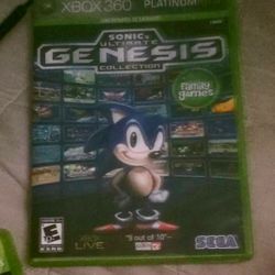 Sonic's ultimate Genesis Collection Xbox 360