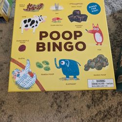Poop Bingo Kids Game 