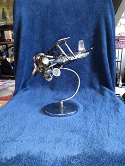 Handmade Scrap Metal Art