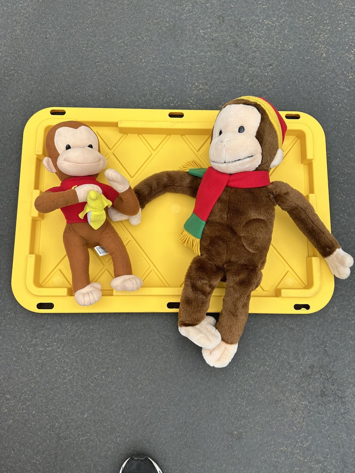 Curious George cartoon character Plush Stuffed Monkey