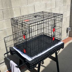 Metal Collapsible 2 Door Cage