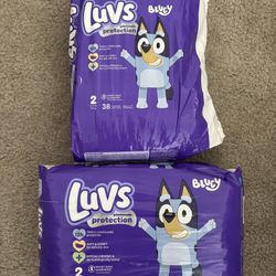 Luvs Diapers Size 2
