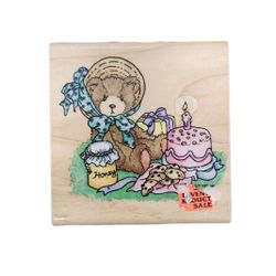 Vintage 1996 Stampendous P. Hillman Hooray for Anna TQ003 Rubber Stamp
