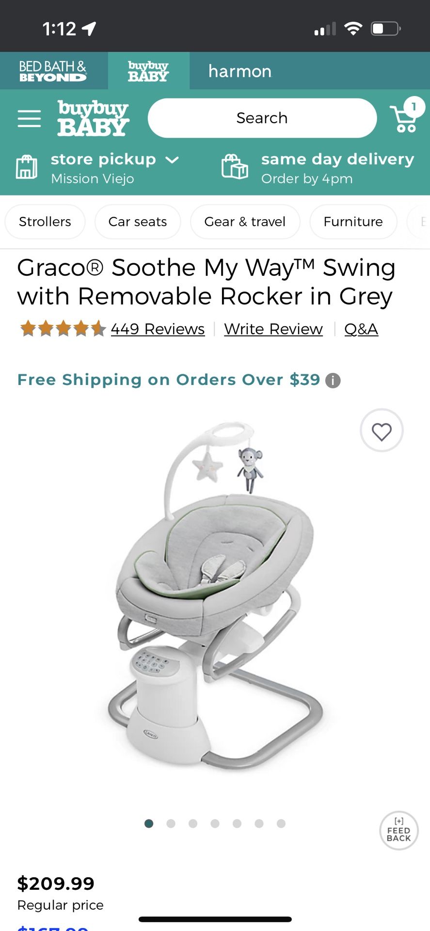 Graco Swing