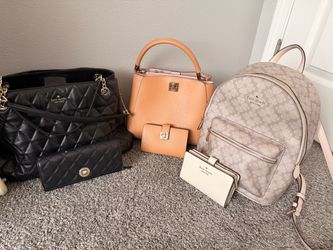 Collection of handbags