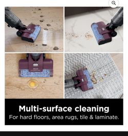 Shark HydroVac 3in1 Vacuum, Mop & Self-Cleaning Corded System, Antimicrobial Brushroll* & Multi-Surface Cleaning Solution, WD100