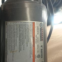 Table Grinder And Buffer 