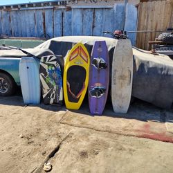 Wake Boards And Boogy Boards