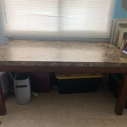 Stone Kitchen Table