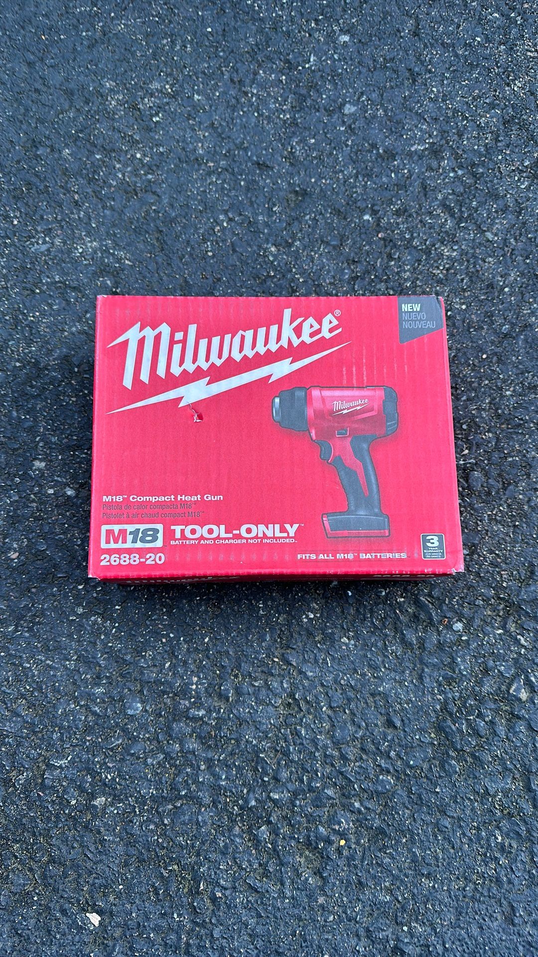 Milwaukee M18 Compact Heat Gun