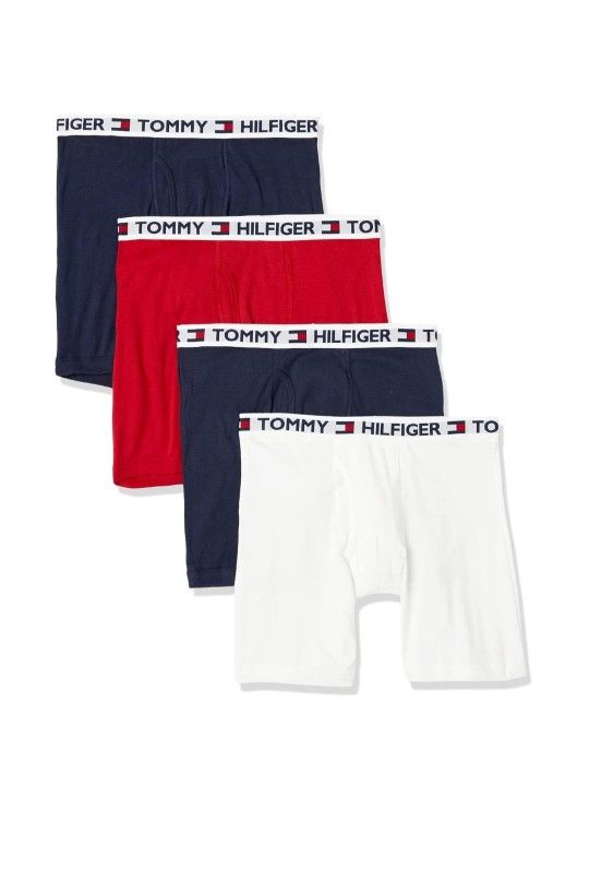Tommy Hilfiger Men's Underwear Cotton Classics 4-Pack Boxer Brief