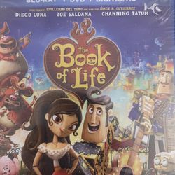 The BOOK Of LIFE (Blu-Ray + DVD + Digital-2014) NEW!