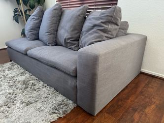 Modern Gray Sofa – Super Comfortable – Great Condition