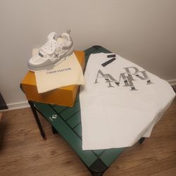Luxury Brand Set $ 600 (Louis Vuitton Sneakers w/ Amiri T-shirt )