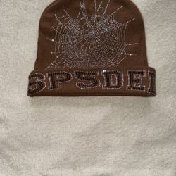 Brown Spider Beanie 