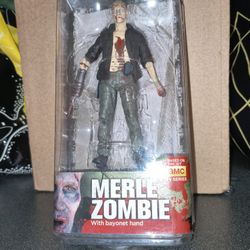 2014 The Walking Dead Merle Zombie New In Box McFarlane Toys