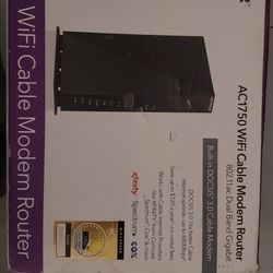 Netgear AC1750 WiFi cable modem router
