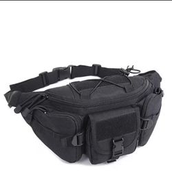 Multi Functional Outdoor Waist Bag, Large Capacity Tactical Chest Bag, Suitable