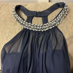 Navy Blue Dress