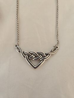 Brighton Interlok Heart Necklace 