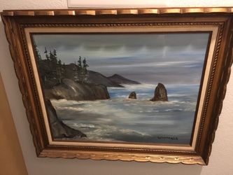 Large variety of original canvas paintings some framed some unframed all reasonably priced