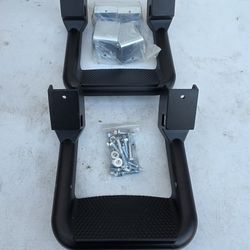 Universal Side Hoops Step Rails Side Steps Pickup Suv Chevrolet Chevy Gmc Jeep Isuzu Mitsubishi Nissan Ford Jeep Dodge Toyota Mazda