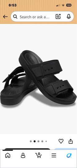 Women’s Brooklyn Buckled Croc Sandals