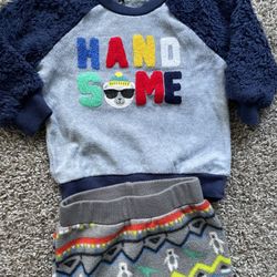 3-6 Month Infant Boys Sweatsuit 