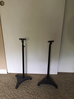 Speaker stand - 27 inch to 45 inch adjustable height. Original price $80.