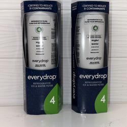 EveryDrop Refrigerator Ice & Water Filter 4 - 2 of them