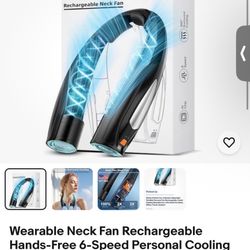 Wearable Neck Fan 