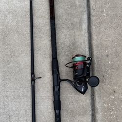 Penn prevail 12’ spinning rod w/ fierce iv 6000 reel - brand new combo