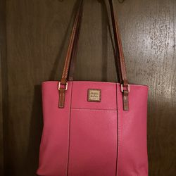 Dooney And Bourke Pink Tote 