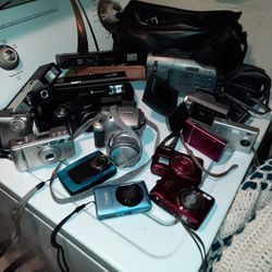 Many Cameras Vintage To Modern