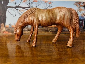 Grazing Horse Figure